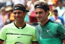 Roger Federer Rafael Nadal Same Half Us Open Flushing Meadows