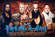 Wwe Summerslam Winner Of The Fatal 4 Way Universal Championship