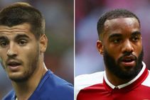 Chelsea Arsenal Alvaro Morata Alexandre Lacazette Bid For A List