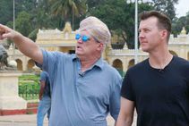 Brett Lee Dean Jones Enjoy The Beauty Of Mysuru Have A Royal Appointment