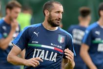 Chiellini Of Spain Israel Clashes With Ankle Injury