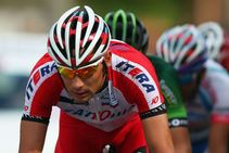 Maxim Belkov Vuelta A Espana Pushed Off Bike