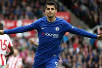 Stoke City 0 Chelsea 4 Alvaro Morata Hits Hat Trick