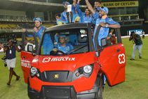 See Pics Ms Dhoni Takes Team India A Joy Ride After Whitewashing Sri Lanka