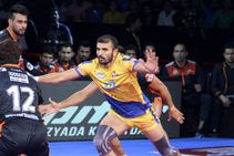Pkl 2017 Ajay Thakur S Late Burst Takes Tamil Thalaivas Against Bengal Warriors