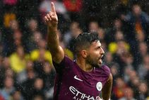 Watford 0 Manchester City 6 Aguero Hat Trick Puts Guardiolas Men Top