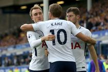 Everton 0 Tottenham 3 Kane Scores 100th Spurs Goal As Pochettino S Side Runs Riot