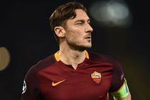 Football Great Totti Tries His Luck With Bikes