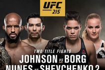 Ufc 215 Johnson Vs Borg Schedule Johnson Aims Record Title Defence