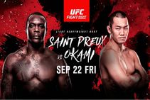 Ufc Fight Night Saint Preux Vs Okami Match Card Schedule