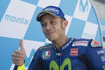 Valentino Rossi Survives Practice Shunt Aragon Grand Prix