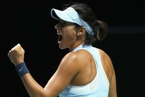 Garcia Stages Comeback Win Over Wozniacki