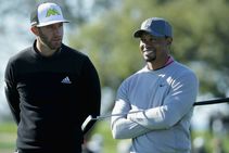 Dustin Johnson Tiger Woods Comeback