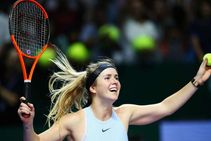 Svitolina Beat Halep To Put Garcia Through In Wta Finals