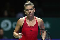 Simona Halep Caroline Garcia Wta Finals