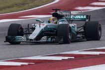 Hamilton Dominates Practice Session Us F