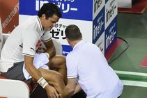 Milos Raonic Injured At Japan Open As David Goffin Goes Through