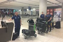 New Zealand Players Arrive India Limited Overs Series