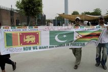 Lankan Cricket Team Security Assured Lahore Pakistan Fs