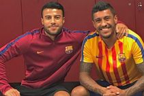 Rafinha Has No Interest Leaving Barcelona Claims His Father Mazinho