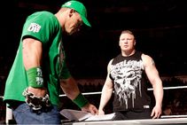 Update On John Cena Brock Lesnars Return