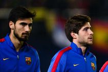 Barcelona Double Injury Blow Sergi Roberto Andre Gomes