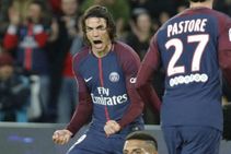 Paris Saint Germain 4 Nantes 1 Edinson Cavani Double