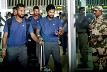 Sri Lankan Cricket Team Arrive Kolkata