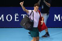 Roger Federer Atp Finals London David Goffin 2017 Season