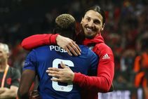 Paul Pogba Zlatan Ibrahimovic Jose Mourinho Manchester United
