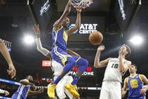 Resurgent Warriors Down Slumping Spurs Trail Blazers Pip Lakers Lillard Nba