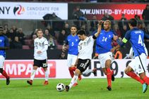 Germany 2 France 2 Late Stindl Strike Extends World Champions Unbeaten Run