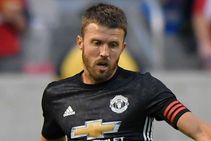 Manchester United Michael Carrick Coach Jose Mourinho