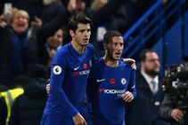 Eden Hazard Alvaro Morata Link Chelsea Dangerous Frank Lampard
