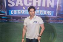 Tendulkar Launches Sachin Saga Cricket Champions