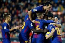 Suarez Messi Star Barcelona S Victory