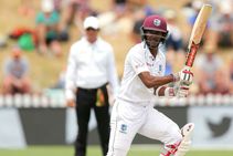 West Indies New Zealand Test Cricket Blundell