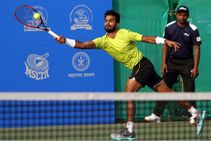 Sumit Nagal Crashes Of Tata Open Maharashtra Yuki Bhambri Rohan Bopanna