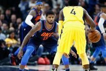 Thunder George Indiana Pacers Okc Celtics Nba