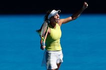 Caroline Wozniacki Fett Australian Open Tennis Melbourne