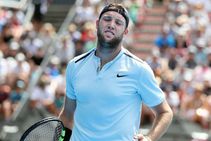 Peter Gojowczyk Beats Jack Sock Auckland Open Juan Martin Del Potro Through