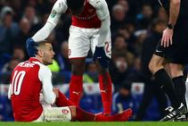 Arsene Wenger Ankle Sprain For Arsenal Midfielder Jack Wilshere