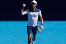 Djokovic Eases Past Young On Return