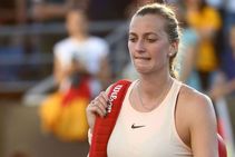 Australian Open Tears Kvitova As Bouchard Sets Up Halep