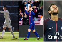 Messi Ronaldo Uefa Fans Team The Year Neymar Misses Again