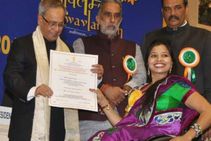 Will Burn My Racquet Front Sports Minister S Office Stage Protest Para Athlete Suvarna Raj