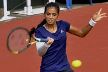Fed Cup Ankita Shines Again But Doubles Lets Down India