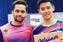 Kashyap Breaks Title Drought Clinches Austrian Open