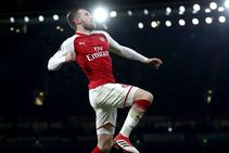 Aubameyang Mkhitaryan Sparkle As Ramsey Hits Treble
