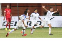 I League Abhijit Sarkar Scores 2 As Indian Arrows Stun Churchill Brothers